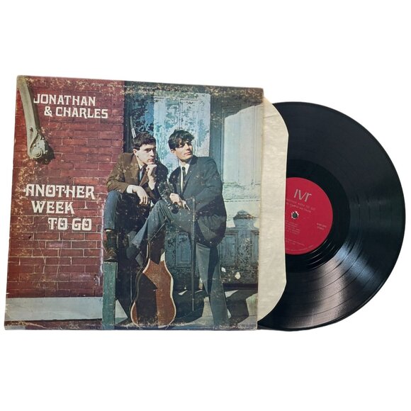 Jonathan and Charles Another Week to Go Vinyl LP Christian Psych IVR Records - Picture 1 of 6